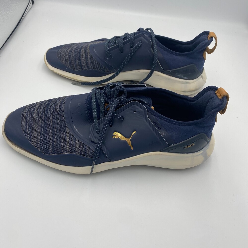 Puma Mens Ignite NXT Lace Navy Blue Spikeless Golf Shoes Size 8.5 US 192225 04